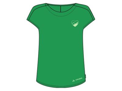 Damska koszulka VAUDE Neyland w kolorze jabłoniowo-zielonym