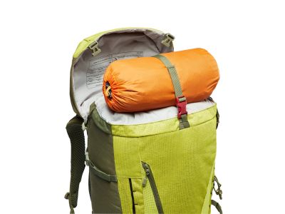 VAUDE Asymmetric 42+8 backpack, 42 l, bright green