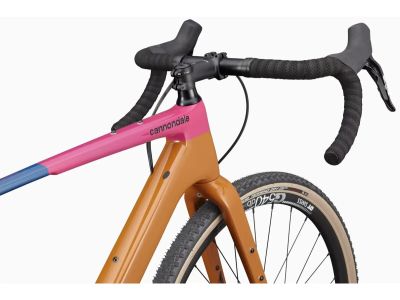 Cannondale Topstone Carbon Apex 1 28 Bike, Pink/Brown/Blue