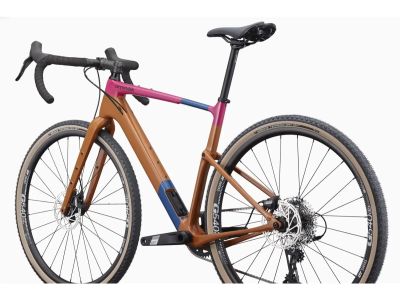 Bicicleta Cannondale Topstone Carbon Apex 1 28, roz/maro/albastru