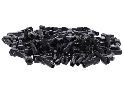 DT Swiss Pro Lock hatszögletű alumínium küllőanya, 2,0x14 mm, fekete
