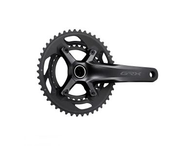 Korby Shimano GRX FC-RX600-10 HTII, 170 mm, 2x10, 46/30T, dwuczęściowe, bez łożyska