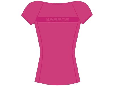 T-shirt damski Karpos K-Performance w kolorze różowym