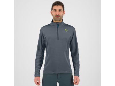 Hanorac Karpos PIZZOCCO HALF ZIP, ardezie închisă la culoare