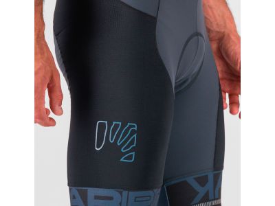 Karpos VERVE Shorts, Schwarz/Ombreblau