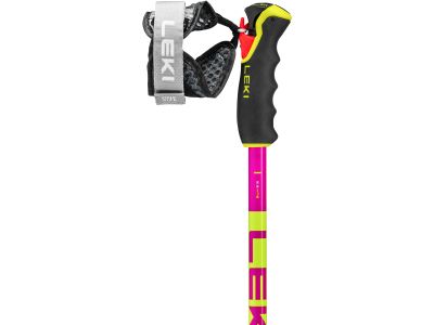 Leki Spitfire Vario 3D sticks, neonmagenta/neonyellow/berry