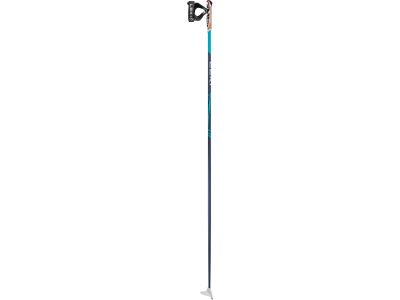 Leki CC 450 poles, mint/dark denim/white