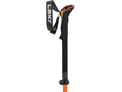 LEKI Sherpa FX Carbon Strong palice, orange/denimblue