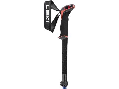 LEKI Sherpa FX Carbon palice, midnight blue/darkblue/bright red