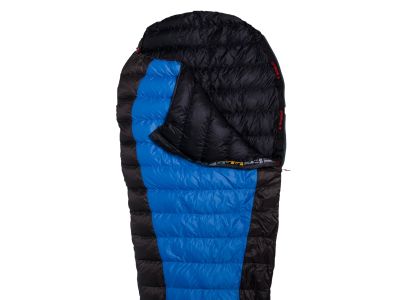 Warmpeace Viking 300 Wide Schlafsack, 195 cm, blau/grau/schwarz