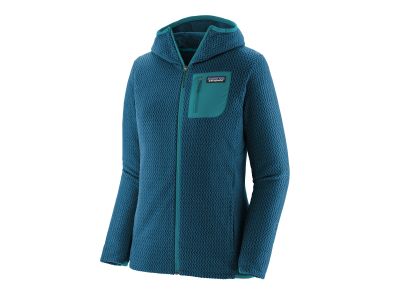 Patagonia R1 Air Full-Zip Hoody női pulóver, lagom kék