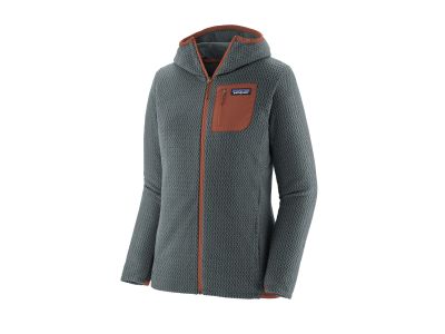 Patagonia R1 Air Full-Zip Hoody Damen-Sweatshirt, nouveau green