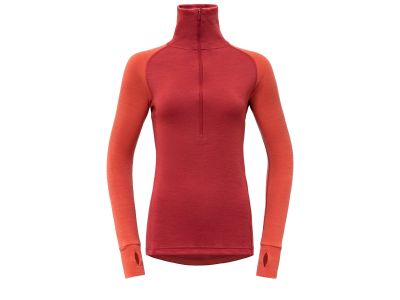 Devold EXPEDITION MERINO 235 Z. women&#39;s T-shirt, Beauty/Coral