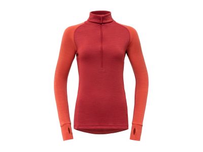 Devold EXPEDITION MERINO 235 Z. women&amp;#39;s T-shirt, Beauty/Coral