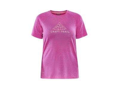Craft ADV Trail Wool női póló, rózsaszín