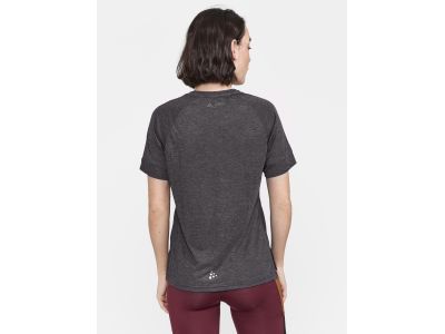 Craft ADV Trail Wool Damen-T-Shirt, schwarz