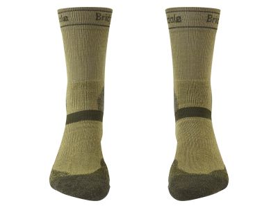 Bridgedale MTB téli súlyú T2 Merino sportcipő zokni, zöld/sötétzöld