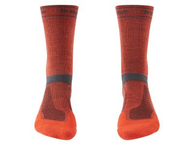 Bridgedale MTB Mid Season Weight T2 Merino sportcipő zokni, narancssárga
