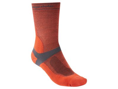 Bridgedale MTB Mid Season Weight T2 Merino Sport Boot Socks, orange