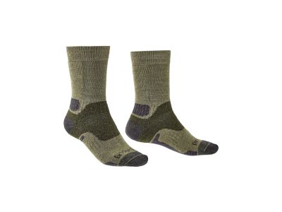 Bridgedale Hike Középsúlyú Merino Performance Boot Eredeti zokni, zöld