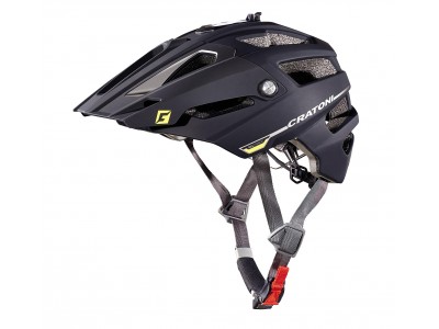 CRATONI ALLTRACK helmet | black-anthracite rubber, model 2019