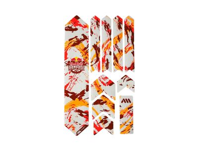 All Mountain Style Extra RedBull Rampage protective stickers, red/yellow