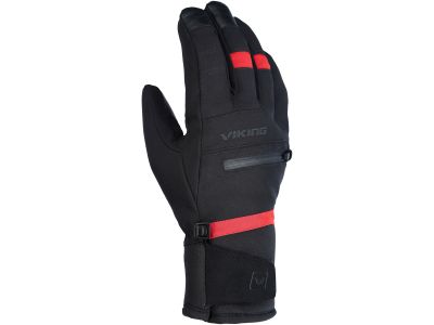 Viking Kuruk 2.0 rukavice, čierna/červená