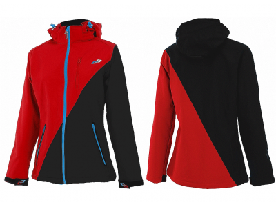 Ghost Softshell women&amp;#39;s jacket, red/black