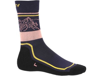 Viking Boosocks Heavy Man Kniestrümpfe, dunkelbraun/orange