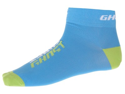 GHOST ponožky blue / limegreen, model 2016