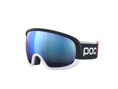 POC Fovea Race-Brille, Uranschwarz/Wasserstoffweiß/teilweise sonniges Blau