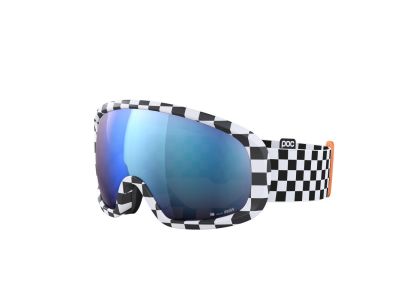 POC Fovea Mid Race Schwimmbrille, schnelles Dolcezza/teilweise sonniges Blau