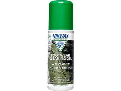 Nikwax Twin Nubuck &amp; Suede Spray + Perie cu gel pentru curățarea încălțămintei, 2 x 125 ml