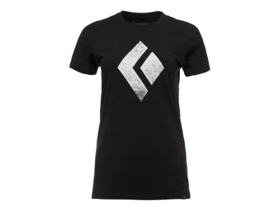 Black Diamond CHALKED UP Damen T-Shirt, schwarz