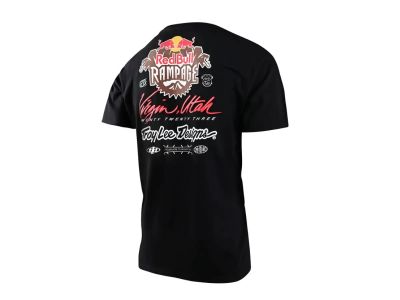 Troy Lee Designs tričko Redbull Rampage, scorched black