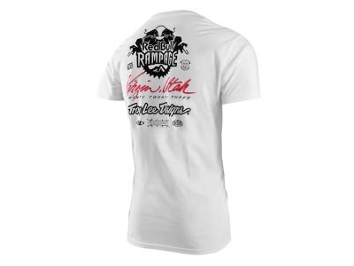 Troy Lee Designs Redbull Rampage-Shirt, verbranntes Weiß