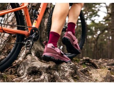 Shimano SH-EX500 women&#39;s cycling shoes, purple