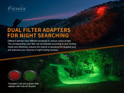 Fenix-Ersatzfilter für die HT18-Lampe, grün