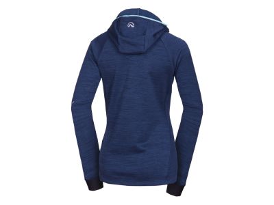 Northfinder BUIN women&#39;s sweatshirt, melange blue
