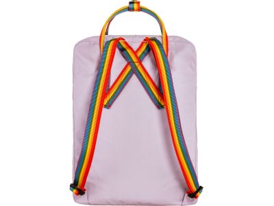 Fjällräven Kånken Rainbow batoh, 16 l, pastel lavender/rainbow