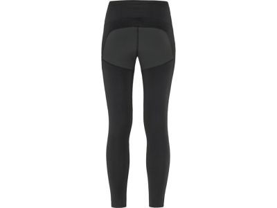 Fjällräven Abisko Trekking Pro women's 7/8 leggings, black/iron grey