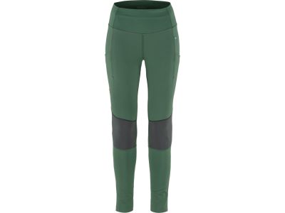 Damskie legginsy 7/8 Fjällräven Abisko Trekking Pro, głęboka patyna/żelazna szarość