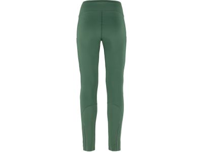 Damskie legginsy 7/8 Fjällräven Abisko Trekking Pro, głęboka patyna/żelazna szarość