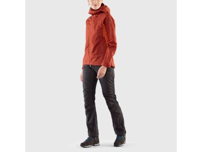 Fjällräven Abisko Lite Trekking women's jacket, cabin red/rowan red