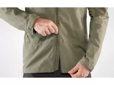 Fjällräven Abisko Lite Trekking M Jacke, patina green/dark grey