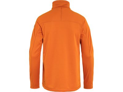 Fjällräven Abisko Lite Fleece Half Zip M pulóver, Sunset Orange