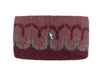 Fjällräven Övik Path Knit Stirnband, Dark Garnet/Mesa Purple