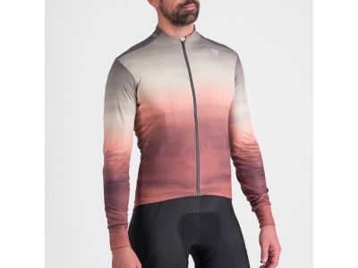 Sportful FLOW  SUPERGIARA THERMAL dres, dusty red olive green
