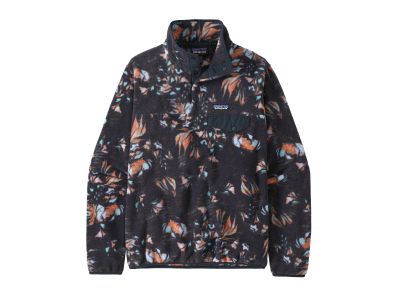 Patagonia Lightweight Synchilla® Snap-T Damen-Sweatshirt, Swirl Floral: Pechblau