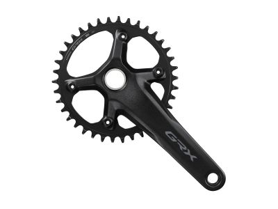 Shimano GRX FC-RX610 cranks, 172.5 mm, 1x12, 38T, without bearing